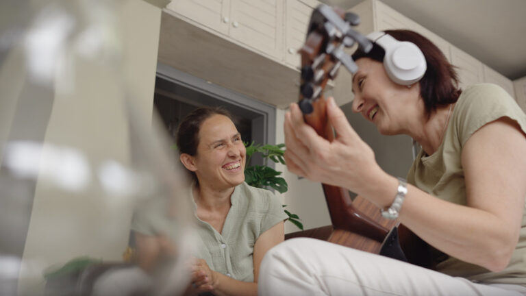 Sharing Music & Having Fun Jam Session At Home